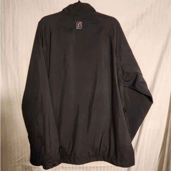 FJ FootJoy Men's DRY JOY Golf Soft Shell Jacket Black XXL - Picture 3 of 11